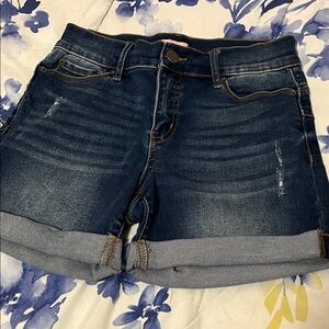 Juicy Couture Dark Blue Jean Shorts